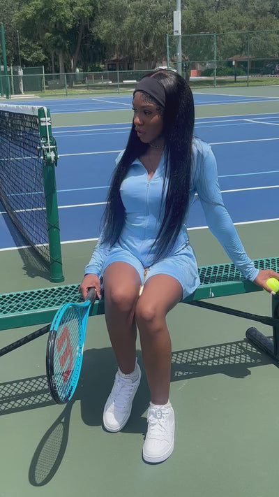 Blue Tennis set